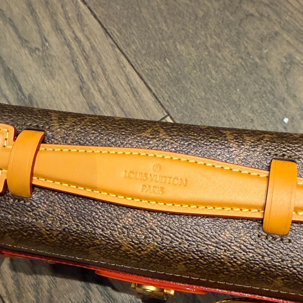 Brown and Gold Crossbody Bag - Picture 4 of 7